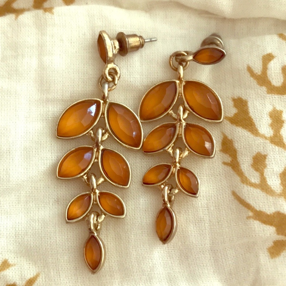 Leaf Shaped Earrings